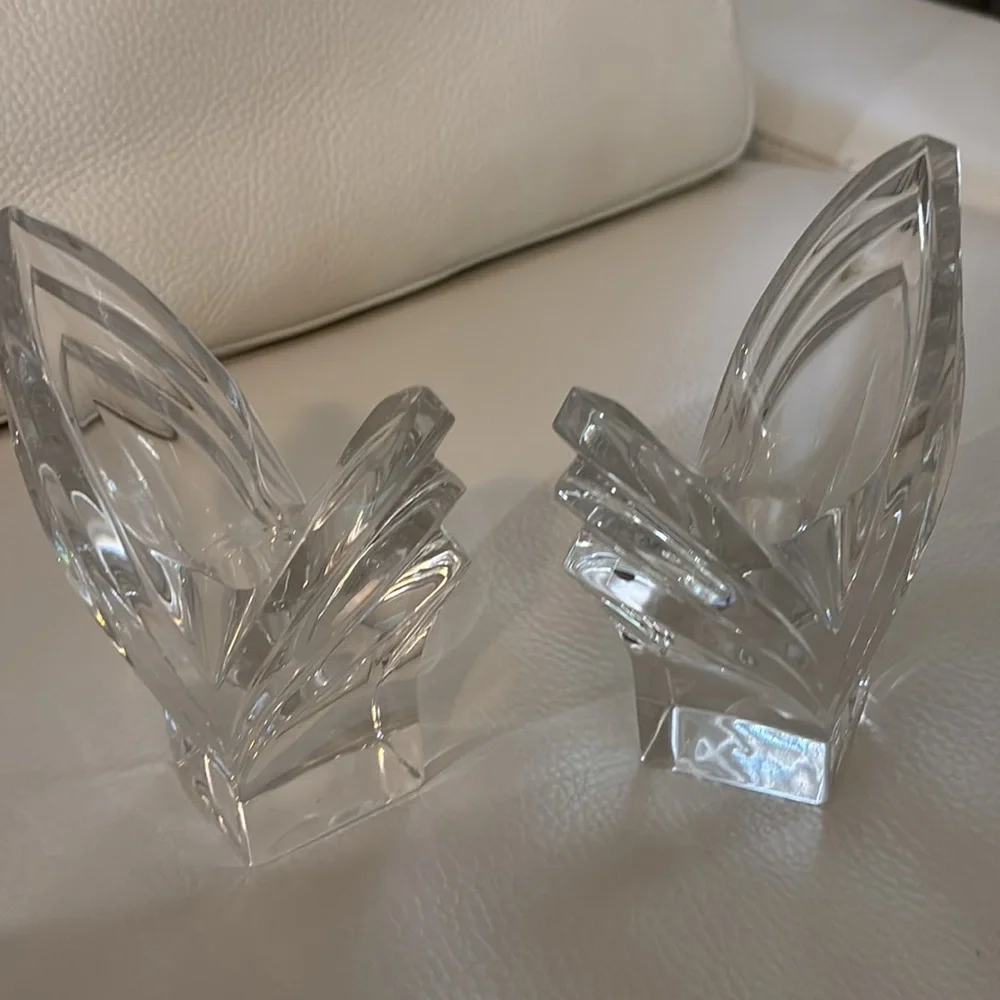 Chic Crystal Bookends - Picture 2 of 3